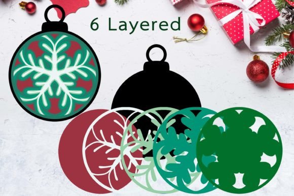 3D SVG Christmas Ornament V2 Review