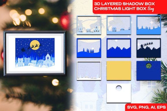 Christmas 3D Layered Shadow Box: A Designer's Review