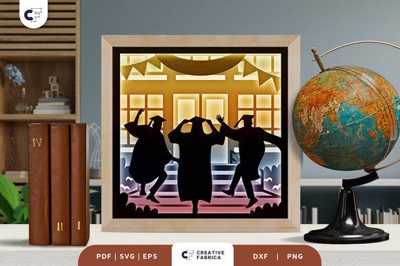 High School Graduation 3D Papercut Review for Branders