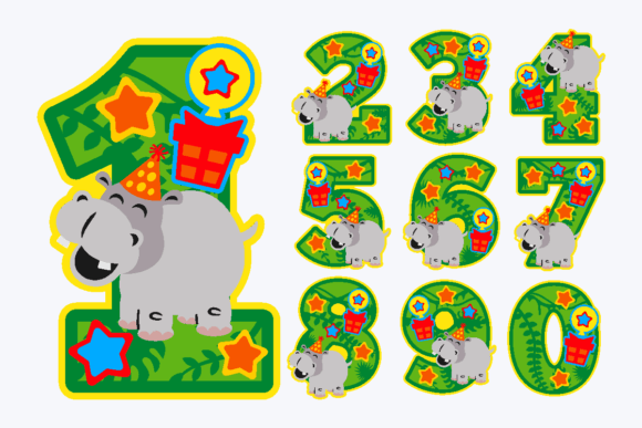 Hippo Numbers 3D SVG: A Review for Modern Shapes