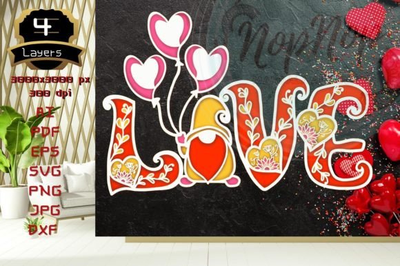 Valentine 3D Love V.1: Laser Cutting & Valentine S Day Design Review